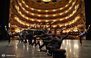 Nästan showtime i Barcelonas Gran Teatre del Liceu. (Foto av projektionist Annie Li)