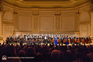Båda konserterna vid Carnegie Hall den 15 oktober avslutades med stående ovationer och tre extranummer.