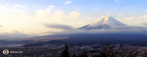 Ytterligare en bild av berget Fuji. (Foto av Kenji Kobayashi)