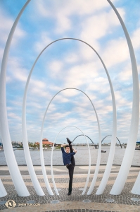 Det här är de sista dagarna av turnén. Shen Yun New York Company och dansare Albert Yang avslutar sina föreställningar i Australien. (Foto: solistdansare Kenji Kobayashi) 
